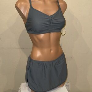 New Go Gossip Bikini set skirt with attached shorts and bra size S